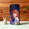 Koe no Katachi - Сёко Нисимия - Аниме Фильм Чехол для Телефона Для iPhone17,16,15,14,13,12Plus,Pro Max,XS,5G Мягкий Силиконовый Черный Чехол