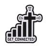 Xiaomi Get Connected Christian Signal Cross Badge Enamel Pin Jesus Boarding Pass Biblical Faith Inspired Brooches Clothes Badge Jewelry