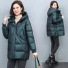 Women Winter Basic Warm Thick Down Cotton Jacket Clothes Female Short Hooded Fashion Padded-Cotton Jacket Parkas Mujer 2