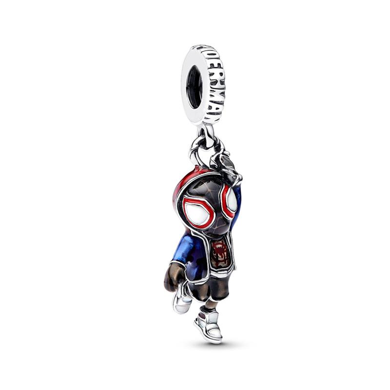Toys Charm DIY Women Jewelry Gift Iron Man Spider-Man Captain America Beads Fit Original Snake Bracelet Necklace Accessories