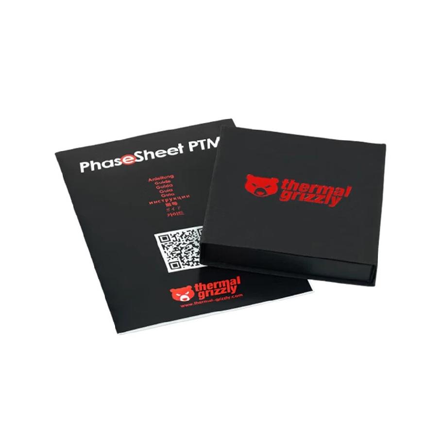 Thermal Grizzly PhaseSheet PTM CPU Thermal Pad Phase Change Silicone Grease Sheet 50x40mm