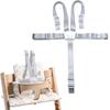 Sturdy High Chair Straps Adjustable Higchair Harness Replacement Baby Highchair Safety Band  Kids