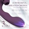 Female Masturbator 3 In 1 Clit Sucker Dildo G-Spot Vibrator Sucking Vibrators for Women Clitoral Stimulator Sex Toys