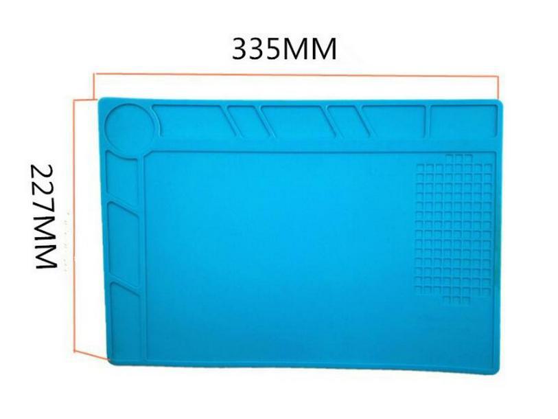 Силиконовая изоляционная прокладка для ремонта компьютеров мобильных телефонов, сварки горячим воздухом, поиска винтов