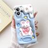 Мультяшный чехол для Realme GT2 Pro RMX3301 / Realme GT Neo2 GT 2, бампер, мягкая задняя крышка из жидкого силикона, Цветок, Роскошный корпус для телефона