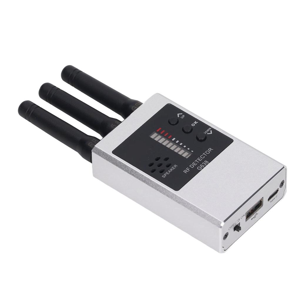 Multifunctional Detector RF Signal Scanner Camera Lens Magnetic Field GPS Tracer Tester Built In Battery