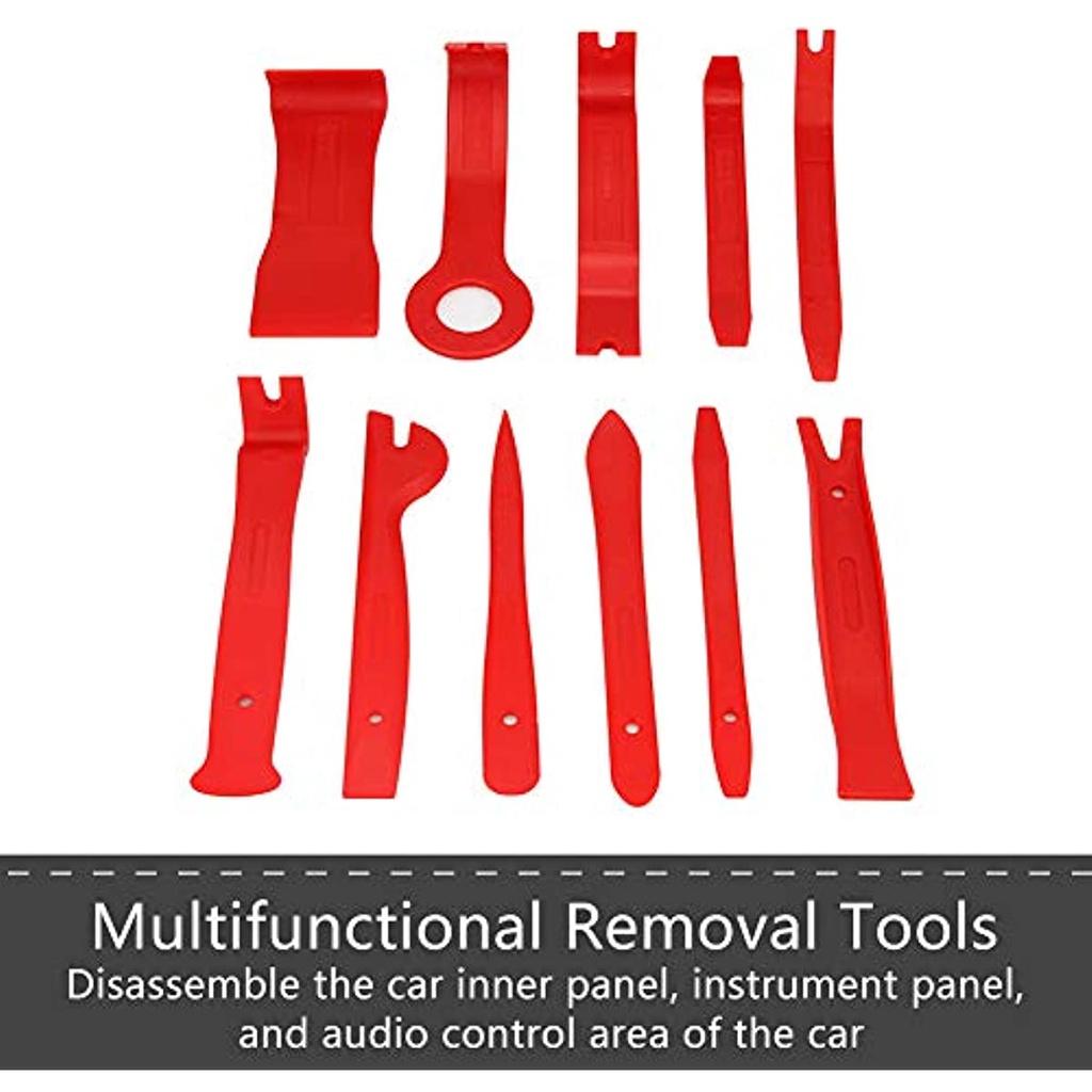 Инструменты для демонтажа автомобиля, набор из 13 клиньев для обшивки автомобиля, для дверной панели, открывалка для приборной панели, инструмент для снятия автомобильного ремонта, аудио-радио, CD-динамик