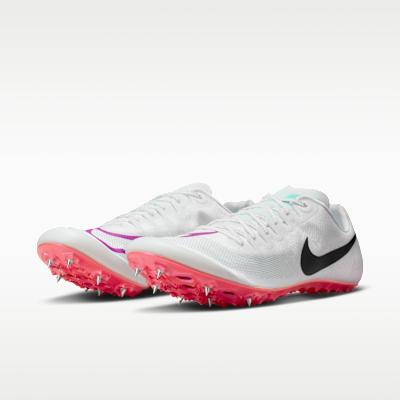 Nike Zoom Ja Fly 4 Белый Ярко-малиновый Обсидиан