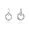 5671807 Dextera Interlocking Loop Hoop Earrings