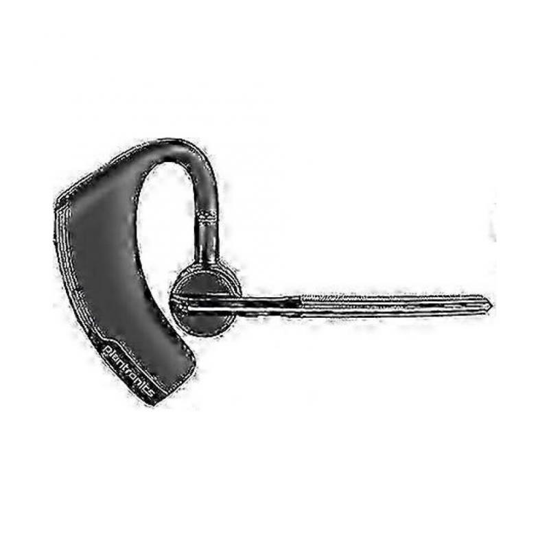 Plantronics - Voyager Legend - Bluetooth Single-Ear (Monaural) Headset - Connect to your PC, Mac, Tablet and/or Cell Phone - Noise Canceling,Black hwy