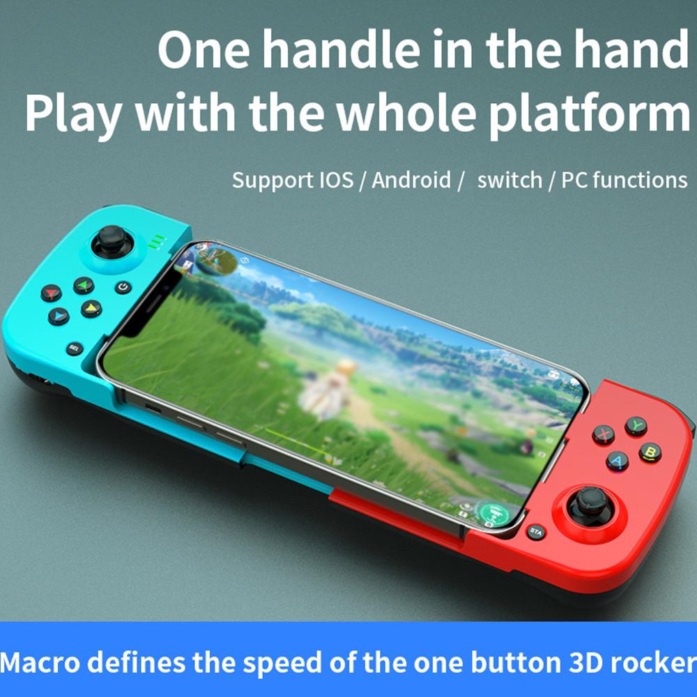 D3 Gamepad D3 Mobile Phone Controller with Expandable Game Controller Support for Android/iOS/Hongmeng Mobile Game Controllers 5