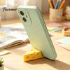 Маленький аксессуар для телефона 3D-печатный держатель для сыра, милый мини-держатель с портативной подставкой, кольцо-брелок, легкий настольный держатель для планшета, держатель для комнаты в общежитии