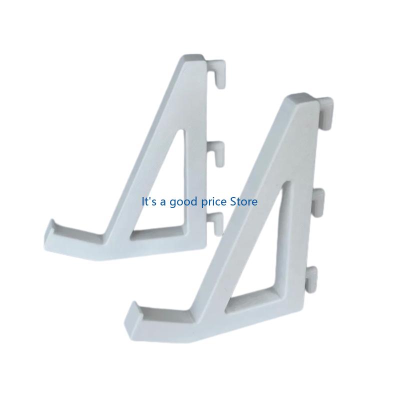 Plastic Pegboard Wall Mount Hook for Keyboards and Controllers for Gamers and Office for 40mm Spacing