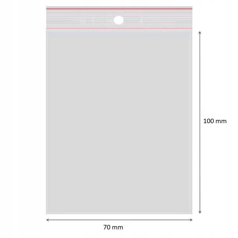 Ziplock bags 70x100 - 1000 pieces