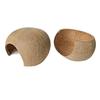Bite-resistant Hamster Coconut Cage Natural Coconut Shell Hamster House Guinea Pig Hideout  Lizards