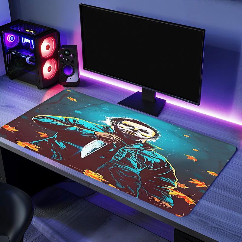 Michael Myers Mouse Pad - Non-Slip Rubber Base, Smooth Surface for Work,Gaming,Office,And Home Use, Desk Mouse Pad