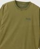 CHAMPION Washed Regular Fit Athletic Long Sleeve T-Shirt Olive
