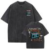 2026 Hot Sale Rock Band Imagine Dragons Live in Vegas Washed Vintage T-shirt Men Women Gothic Oversized T Shirts Unisex Casual Cotton T-shirts Top