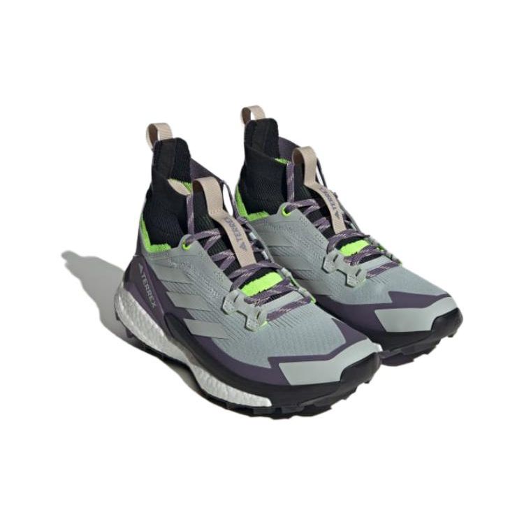 Adidas Кроссовки женские Terrex Free Hiker 2.0 Wonder Silver Purple Серые Шартрез IF4929
