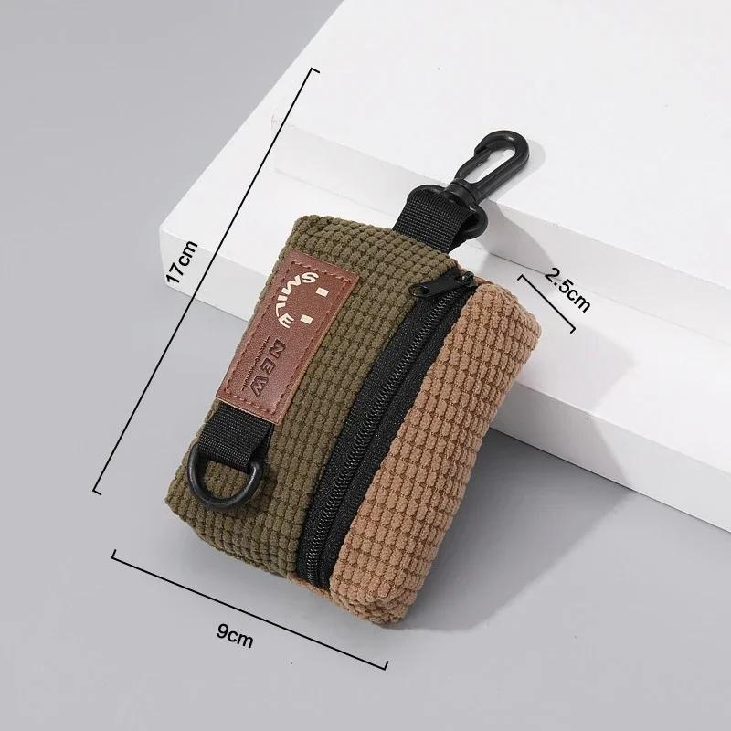 Trendy Cycling Sports Backpack Portable Headphone Storage Bag Universal Neck Hanging Pouch Bag Pendant Tag