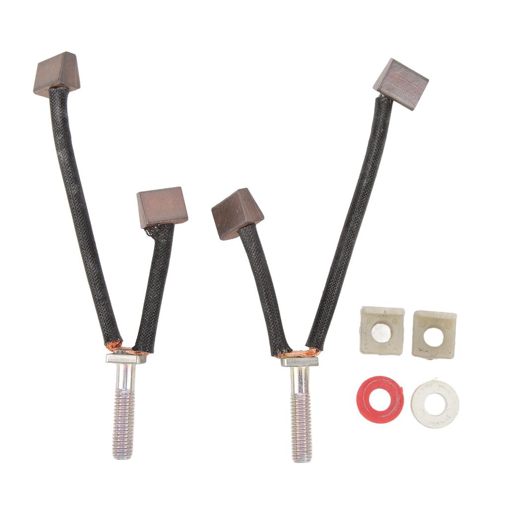 Комплект угольных щеток для двигателя ATV. Набор щеток с повышенной выходной мощностью для увеличения скорости для лебедки от 2000 до 5000 фунтов.