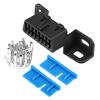 OBD2 II 16Pin Female Connector OBDII Cable Car Auto Adapter Plug Shell Kit for GM J1962