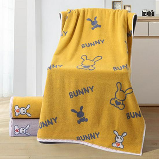 Children's Coral Fleece Hooded Bathrobe - Summer Baby Towel and Cloak for Swimming