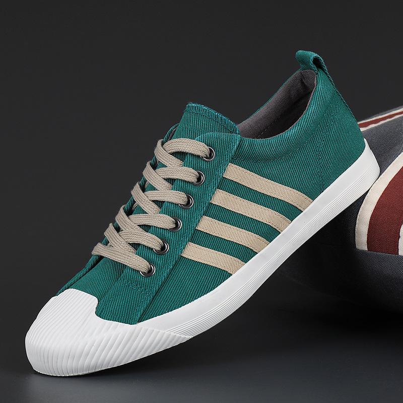 Мужская обувь Весна Новые парусиновые туфли Универсальные спортивные дышащие кеды Мужские повседневные кроссовки Модная обувь