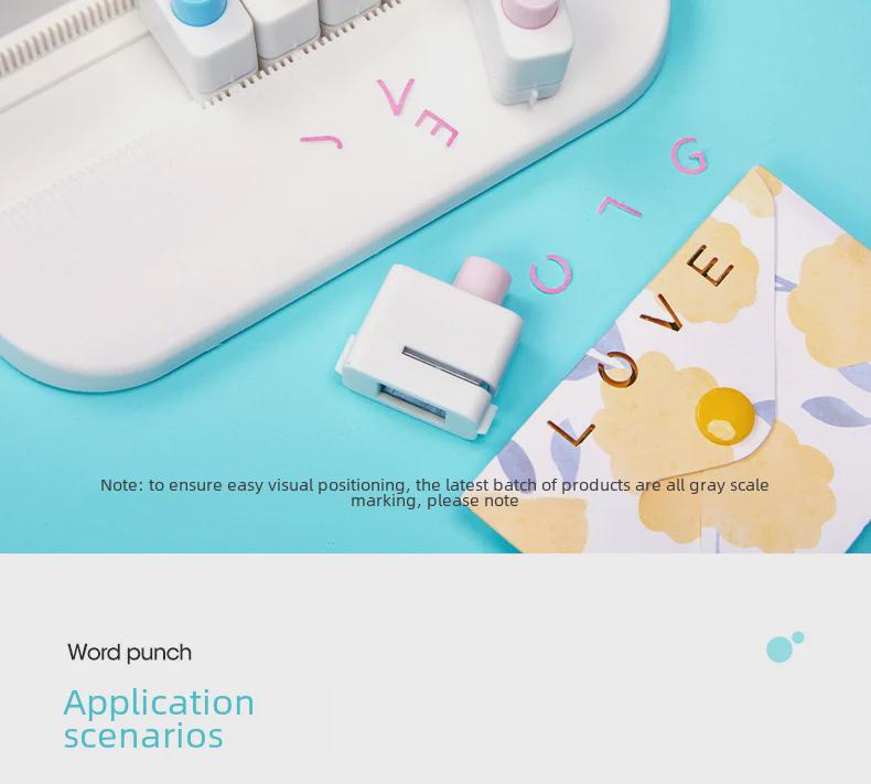 Машина для тиснения букв KEDEYU DIY для поздравительных открыток ручной работы с набором из 26 букв