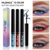 MLSMILE Pearl Eye Eyeliner Explosion Color Sequins, Waterproof, Waterproof, Not Blooming Eyeliner Pen