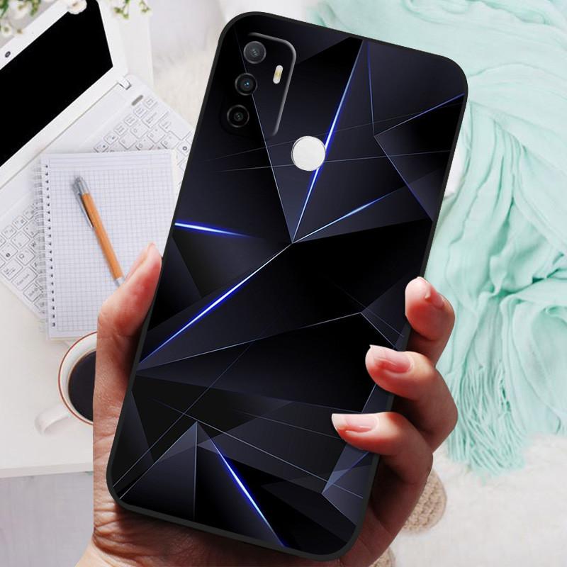 Чехол для OPPO A32 A53 A53S 2020, Чехол для телефона OPPO A15 A15S A35, Силиконовый мягкий задний чехол со львом и волком, Защитный чехол A53 2022