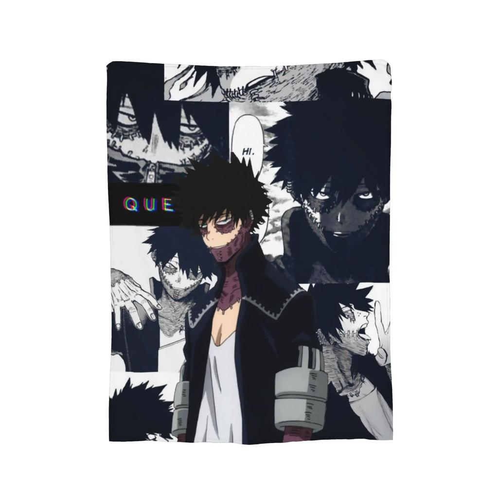 Himiko Toga Fuzzy Blanket Boku no Hero Academia Anime Manga Comic Funny Throw Blanket for Home Bedspreads