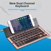 Foldable Aluminum Bluetooth Keyboard & Mouse for iOS, Android, Windows