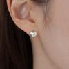 Revedej Silver925 Mini Heart Earrings