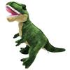 Dinosaur Body Realistic Fluffy Figurine, Pillow, Cushion, Mascot, Dinosaur, Gift, Cute, (Tyrannosaurus/Green)
