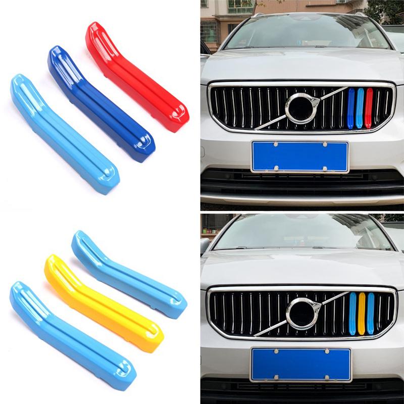 For Volvo S60 S90 XC40 XC60 XC90 V60 V90 modified grille T5 Swedish style decorative strip Interior automotive supplies Decorative