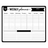 Soft Daily Message Fridge Sticker Magnetic Whiteboard Planner Whiteboard Weekly & Monthly Planner