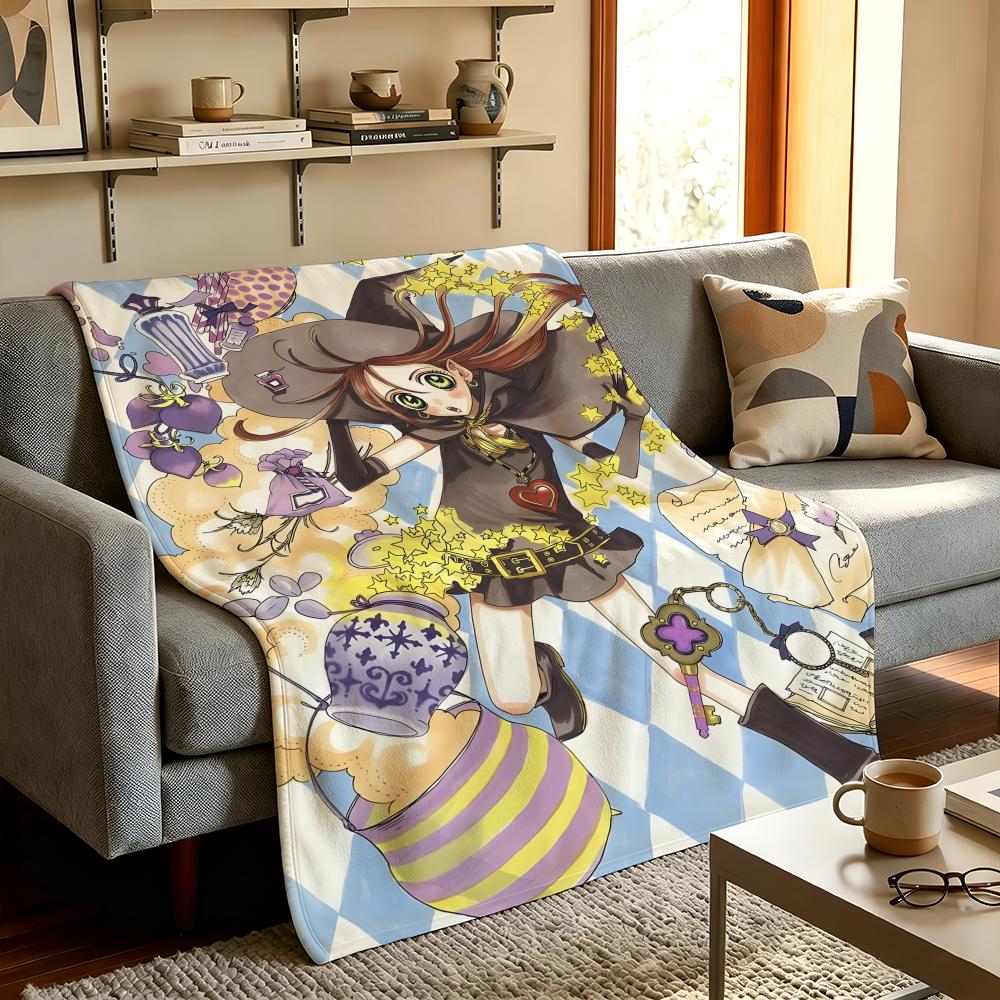 Anime S-Sugar S-Sugar R-Rune Throw hot High-Density Short Plush Blanket Soft Skin-Friendly for Sofa Nap Air-Conditioned Room