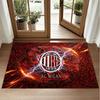 AC Milan Design Crystal Velvet Rug Soft Decorative Mat for Bedroom Entrance
