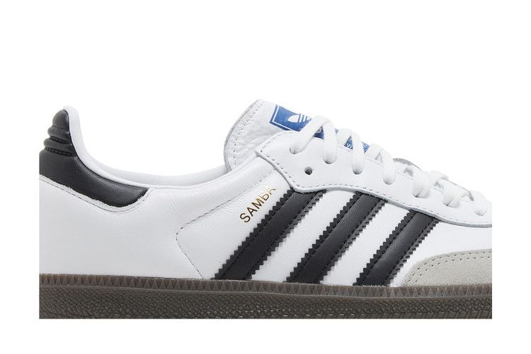 Детские кроссовки adidas Samba OG Cloud White Core Black (GS) Cloud White/Core Black/Gum