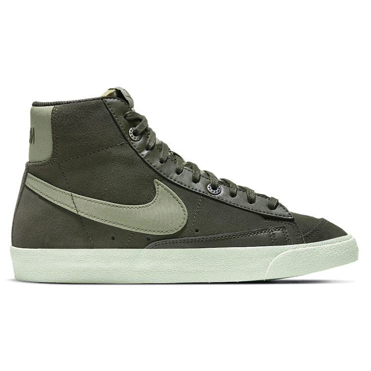 Nike Блейзер Оливковый Высокие Кеды Женские Кроссовки Оливково-Зеленые DH4271-300