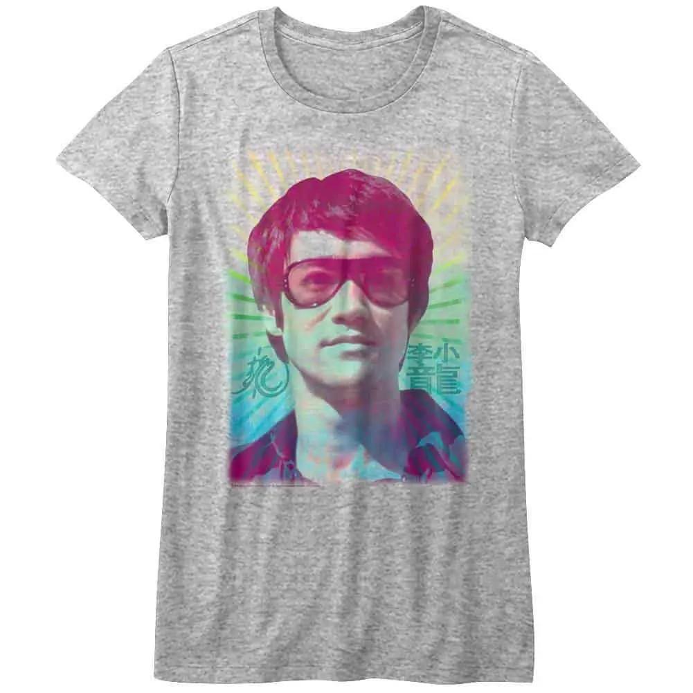 Bruce Lee Retro Sunglasses Women's T Shirt
