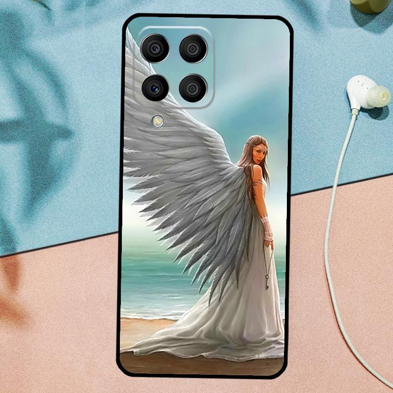 Фантастические крылья ангела для Samsung Galaxy M53 M33 M11 M21 M31 M12 M13 M14 M15 M35 M34 M54 M32 M52 M06 M16 M55 Чехол