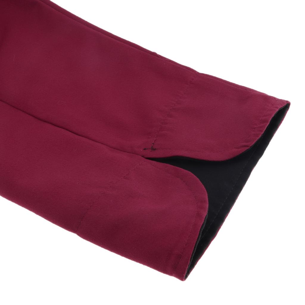 Унисекс поварская форма с длинным рукавом двубортный мужской женский поварской халат красный XL