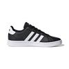 Adidas Neo GRAND COURT K Abrasion Resistant Abrasion Resistant Low top Skateboard Shoes Black Kids' EF0102