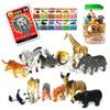 Животный мир 12 животных + карточка с животными + дерево Реалистичная природа обучающий обучающий набор игрушек для животных, популярные игрушки в Корее