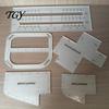 Sewing Accessories for Handicrafts Clear Acrylic Ruler Set, Curve Templates And Precision Cutting Guides DIY Bag Tool, Handbag Making Fabric Crafting