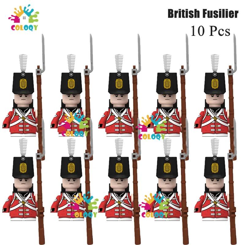 Kids Toys 22Pcs/10Pcs Napoleonic Wars Military Soldier Building Blocks Imperial Navy Figures Toys For Kids Birthday Gifts