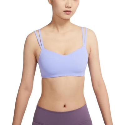 Dri-FIT Alate Solid Support спортивный бюстгальтер женское нижнее белье фиолетовый DO6609-569