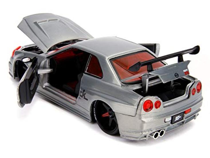 Jada TOYS SCALE 20th ANNIVERSARY JDM NISSAN SKYLINE Jada TOYS Scale 20th Anniversary Series Nissan Skyline 124 "JADA "2002 GT-R (Р34)" 124 "ДЖАДА